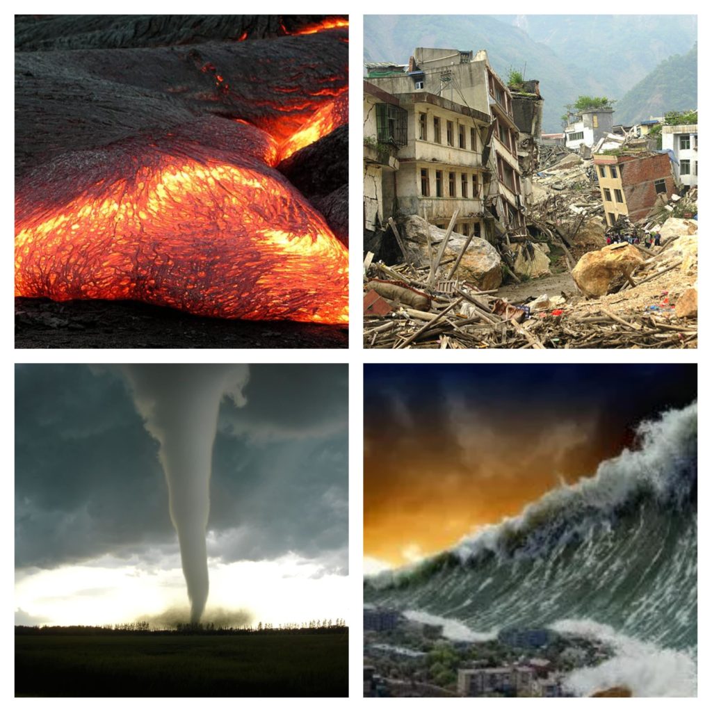 tipos de desastres naturales